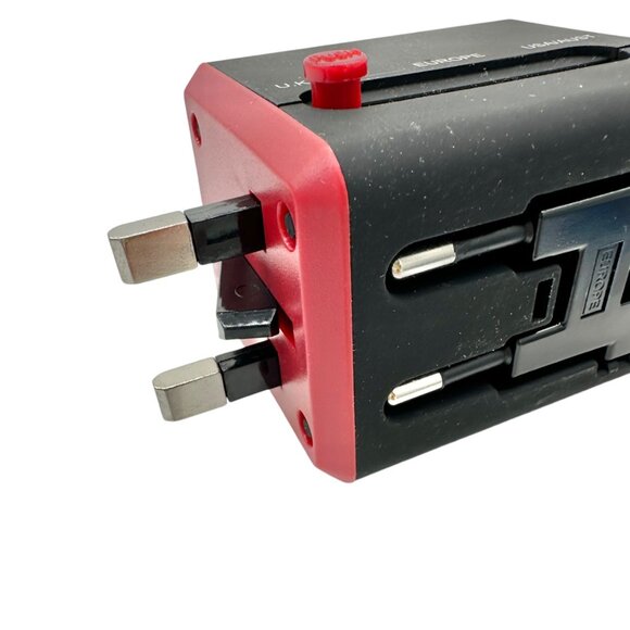 Samsonite Universal Travel Adapter With USB Port UK EUR USA AUST - Picture 6 of 9